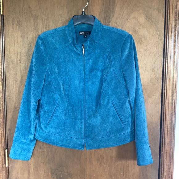 Vintage 90s  jacket lined hidden shoulder pads - Picture 5 of 17